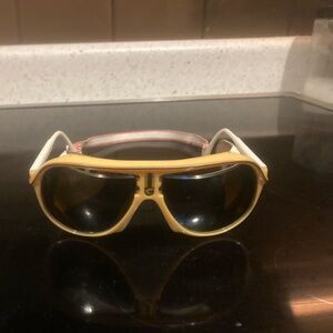 Carrera White and Gold Glacier Sunglasses